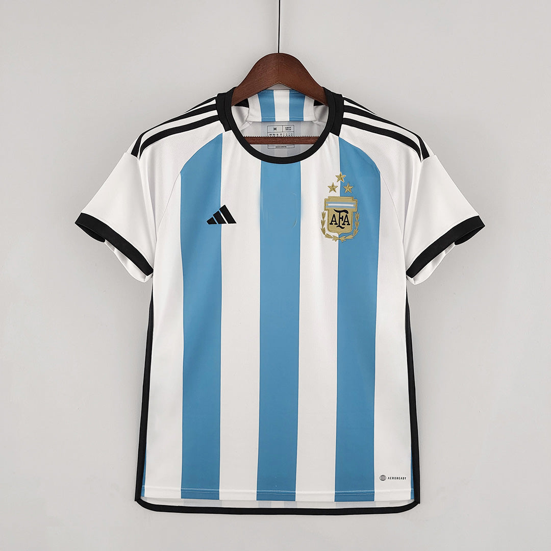 Argentina World Cup 3 Star Jersey