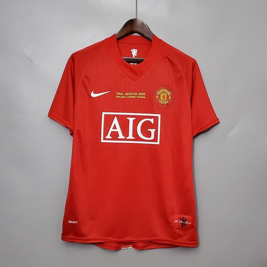 Buy Manchester United Retro 2008 Home Jersey in India