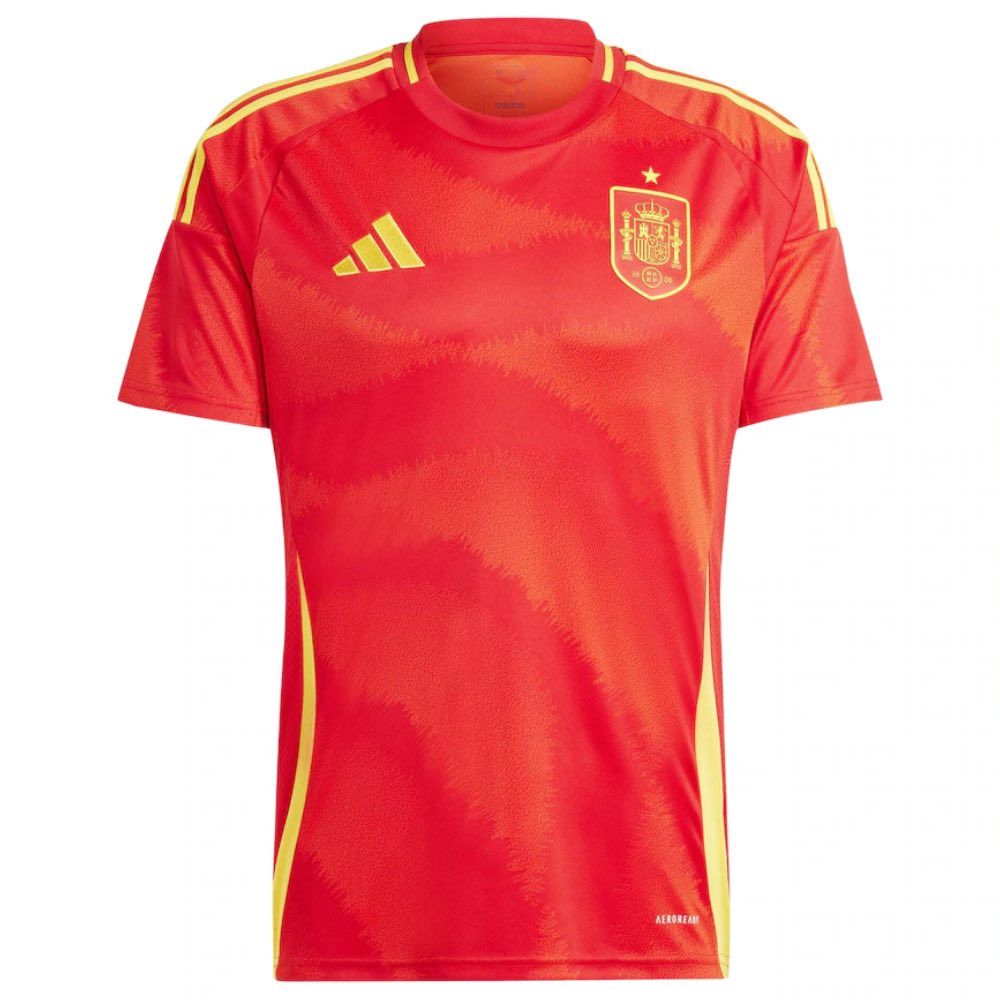 SPAIN HOME EURO 2024 PLAYER VERSION JERSEY